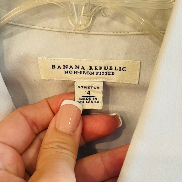 Banana Republic Light Blue Button down - Picture 3 of 3